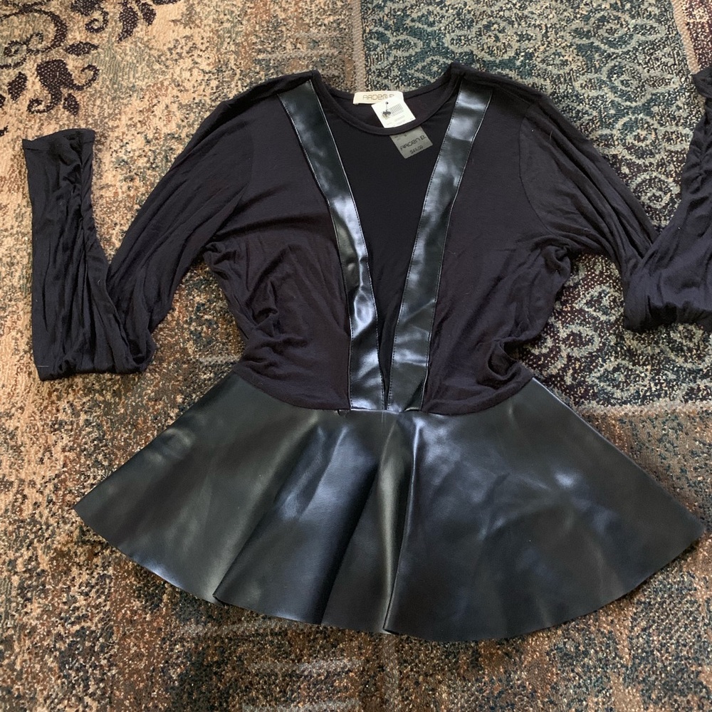 Arden B Peplum Top